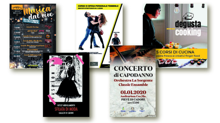 Volantini A5 per corsi o eventi