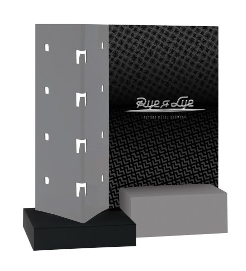 espositore si occhiali per ottica